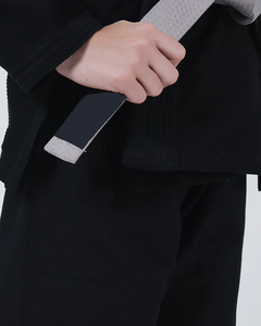 Kimono de Jiu Jitsu BJJ Gi 100% coton, tissage perlé, teinture unie, 240 g/m², unisexe adulte - Product Image 4