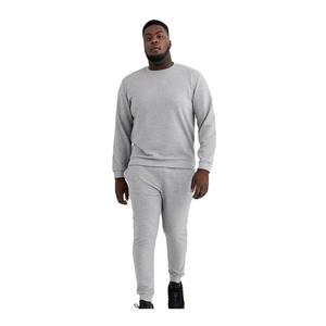 Trajes de dos piezas con bordado de logotipo personalizado de alta calidad, chándal liso de Color sólido con capucha, conjuntos de chándal para hombre - Product Image 1