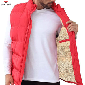 Veste matelassée réversible respirante tendance à la vente chaude pour hommes Vêtements d'extérieur avec logo personnalisé et personnalisable - Product Image 2