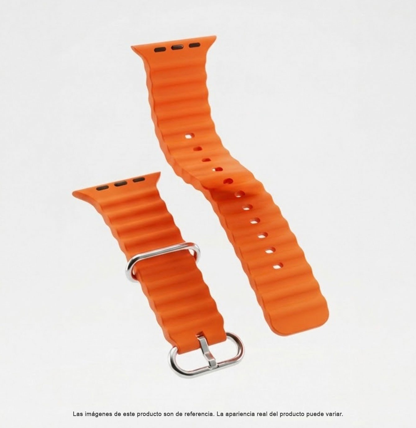 Silicona Naranja (estilo ocean)