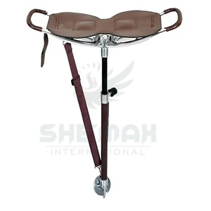 Fuerte palo de asiento con marco ligero, asiento plegable y fácil manejo, perfecto para ciclistas y excursionistas al aire libre. - Product Image 4