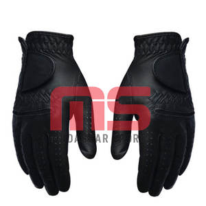 Gants de golf en cuir Cabretta de qualité supérieure pour hommes, respirants, durables, imperméables, logo OEM personnalisé disponible pour la vente en gros - Product Image 6