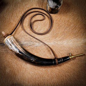 Sifflet en corne de buffle MULTI CRAFT, son naturel, bugle écologique, fait à la main, rustique, classique, lettrage en relief, pour boire - Product Image 5