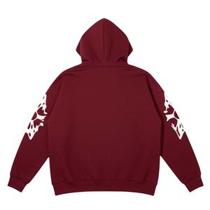 Sudadera con capucha y cremallera de invierno de peso pesado con Jersey de algodón 100% ecológico y resistente al viento para hombres y mujeres - Product Image 6