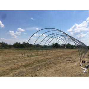 <span class=keywords><strong>Abri</strong></span> industriel de stockage en tissu PVC <span class=keywords><strong>Abri</strong></span> couvert en PE à grande portée avec treillis galvanisés pour tracteurs - Product Image 3