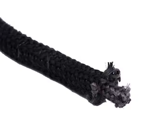 High quality oven stove knitting rope e-<b>fiberglass</b> or c-<b>fiberglass</b> flexible oven stove sealing glass fiber knitting rope - Product Image 1