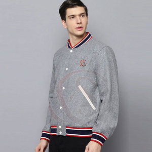 Chaqueta de Invierno para Hombre, Estilo Letterman, Marca STYLEGRAM WEARS, Nueva Moda, Lona Transpirable, Cuello Alto, Estilo Urbano, Alta Calidad, MOQ Bajo - Product Image 4