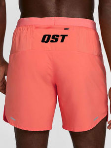 Pantalones cortos informales para correr para hombre de poliéster 100% al por mayor, parte inferior de gimnasio transpirable de secado rápido con patrón sólido, estilo de correr personalizado - Product Image 3