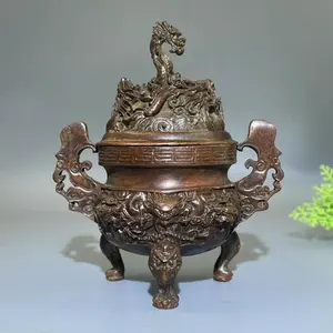 Brûleur d'encens religieux en laiton de luxe Bakhoor |   Encens indien durable et naturel pour une utilisation aromatique longue durée - Product Image 6