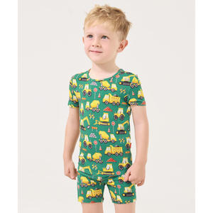 ชุดนอนเด็กผู้ชายผ้าถักจากใยไผ่ ใส่สบาย เหมาะสำหรับชุดนอน - Product Image 4