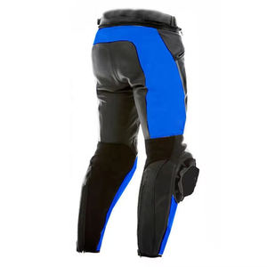 Pantalones de Motocicleta Personalizables Transpirables de Alta Calidad para Hombre, Equipo de Protección de Cuero para Motociclistas, Novedad en Ropa de Carreras de Motociclismo - Product Image 1