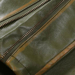 Meilleure mode de veste en cuir d'hiver coupe ajustée de qualité supérieure vêtements pour hommes veste en cuir décontractée - Product Image 3