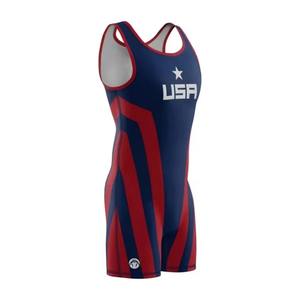 ชุดนักมวยปล้ำดีไซน์ใหม่แบบมืออาชีพ - สั่งตัดได้ 100% โพลีเอสเตอร์/สแปนเด็กซ์ ทรงเข้ารูป ระบายอากาศได้ดีและยืดหยุ่น - Product Image 5