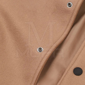Venta al por mayor de chaqueta de talla grande para hombres Letterman para uso al aire libre Stand Collar hombres Letterman chaqueta - Product Image 5