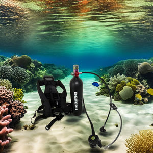 Dedepu ขวด4L ฉุกเฉิน25-40นาที, <span class=keywords><strong>ชุด</strong></span>เครื่องช่วยหายใจอากาศดำน้ำลึกถัง<span class=keywords><strong>ออกซิเจน</strong></span> - Product Image 6