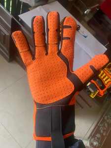 Gants de construction professionnels pour la protection de sécurité au travail robuste Cuir durable et ajustement confortable pour les travailleurs - Product Image 3