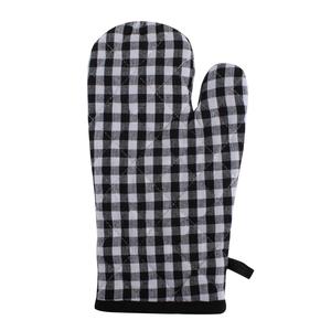 100% Cotton <b>Oven</b> Mitts with Silicone Strip Green Pot Holders for Cooking Microwave Baking Home Food Protection for Restaurants - Product Image 6