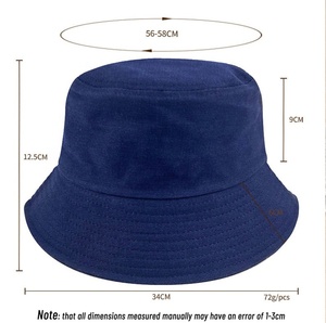 Sombrero de cubo de verano caliente Sombrero de Sol de algodón de moda para la playa Golf Pesca Diversión Vacaciones al aire libre Boonie para hombres y mujeres - Product Image 5