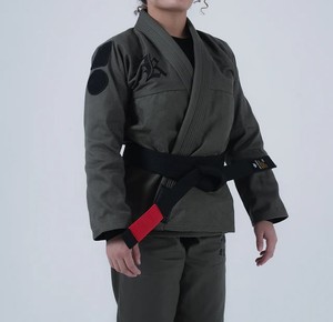 Uniforme de Karate Ligero y Elástico de Algodón 100% para Entrenamiento de Jiu Jitsu Brasileño, con Logotipo Personalizable, Unisex - Product Image 6