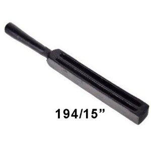 Moule à lingots demi-rond 2 en 1 longueur 15 "largeur 8mm profondeur 8mm pour fournitures de bijoux outil de bijoux prix le plus bas de haute qualité - Product Image 2