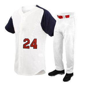 Nouveaux uniformes de softball imprimés pour les équipes, uniformes de baseball tendance, logo personnalisé, fabricant de vêtements de baseball en gros - Product Image 4