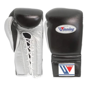 Nouvel ensemble professionnel de gants de boxe Winning en cuir de vachette véritable pour l'entraînement, modèle 2026 - Product Image 1
