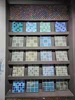 Inkjet 30x30cm Marmor Muster Wasserfall Spa Badezimmer Wand dekoration Keramik Porzellan Grün Mosaik Pool Fliesen Stein optik