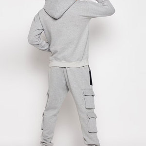 Chándales Ligeros de Algodón 100% con Logotipo Personalizado para Hombre, Duraderos, Elegantes, Transpirables, de Secado Rápido, con Patrón Sólido para Uso en Exteriores en Invierno - Product Image 3