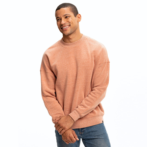 Sweat-shirt décontracté pour homme à épaules tombantes, 65 % coton, 35 % polyester, molleton surdimensionné, pull d'hiver, OEM, étiquette privée - Product Image 1