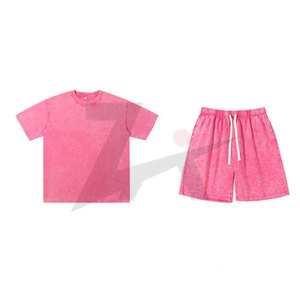 Fabricant d'ensembles de t-shirts et de shorts de la meilleure qualité pro Ensembles courts d'été à séchage rapide Marque privée personnalisée à bas prix - Product Image 1