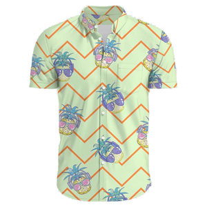 Chemise hawaïenne ajustable pour homme, confortable, respirante, avec logo personnalisé, facile à laver, anti-froissement, prix raisonnable - Product Image 6