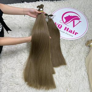 ผมดิบแบบหยิกตามธรรมชาติมีความยาวทุกสีเหมาะกับเส้นผม100% มนุษย์ผมดิบแบบเวียดนามมีคุณภาพสูง - Product Image 1