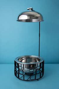 Casserole de luxe faite à la main de forme ronde pour réchauffer les aliments, pour réchauffer les fêtes et servir, nouveauté - Product Image 2