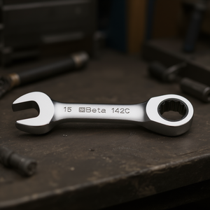 Llaves Combinadas de Trinquete Cromadas con Extremo Abierto y Extremo Anillado - Product Image 3