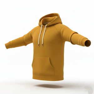 Sweat à capuche d'hiver pour homme 100% coton polaire ultra-doux chaud respirant séchage rapide décontracté streetwear avec poche - Product Image 3
