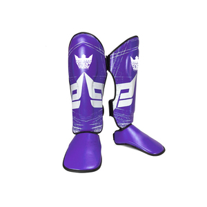 MMA artes marciales espinilleras acolchadas ajustables Muay Thai protectores de piernas con protección de empeine para entrenamiento de kickboxing y combate - Product Image 6