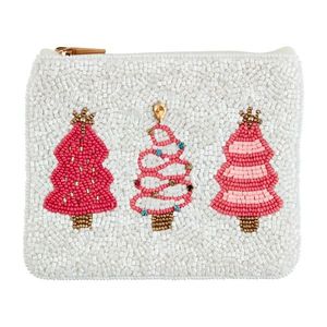 Haute qualité Cowboy perlé pochette multicolore fabriqué à la main Western Mini porte-monnaie fermeture à glissière toile accessoire de mode - Product Image 5