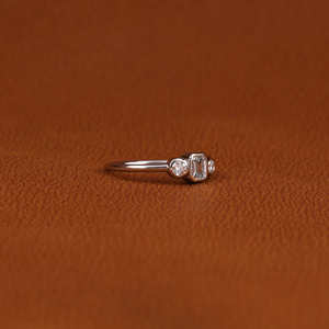 Anillo de Compromiso de Diamante Crecido en Laboratorio, Anillo de Boda de Lujo de Oro Macizo de 18 quilates, Solitario de Corte Esmeralda con Certificado IGI, Joyería para Mujer - Product Image 6