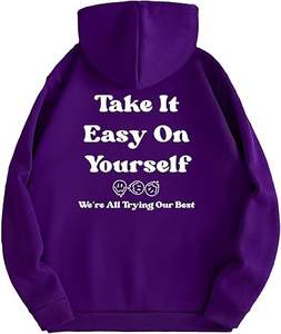 Haute qualité 2023 mode personnalisée Streetwear 100% coton pull Premium hommes sweat à capuche en relief unisexe sweats à capuche personnalisés - Product Image 2