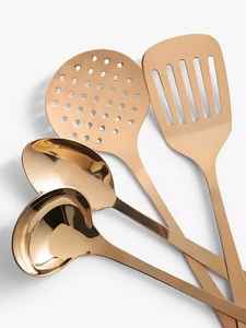 Cuchara de metal de diseño recién lanzada, accesorios de cocina ecológicos, usos para servir - Product Image 4