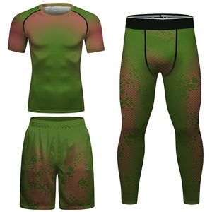 Customized Unisex MMA <b>Rash</b> Guard Long Pants Compression Shirts Set Surfing <b>Rash</b> <b>Vest</b> for <b>Men</b> Martial Arts Wear - Product Image 6