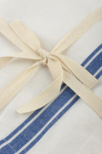 Paños de limpieza de cocina de algodón 100% con patrón de rayas cuadradas tejidas, toallas de cocina para uso doméstico - Product Image 4