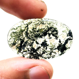 Authentic Natural <b>Moss</b> <b>Agate</b> Loose Cabochon MIX Shape Flat Back <b>Moss</b> <b>Agate</b> Gemstone Lot of Authentic <b>Moss</b> <b>Agate</b> - Product Image 3
