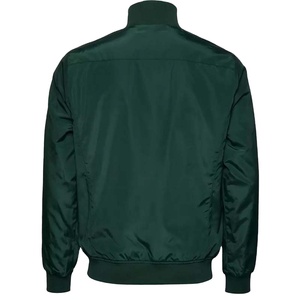 Top Trending Men's Canvas Bomber Jacket Breathable Windproof Design Front Logo High Quality Wholesale with Customizable Options - Product Image 2
