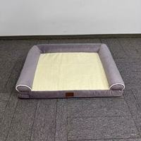 Canapé pour chien sur mesure OEM ODM, design moderne et solide, rembourrage en éponge, canapé pour chien XL avec housse amovible lavable