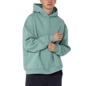 Sudadera con Capucha Personalizada para Hombre, de Algodón Grueso, Color Sólido, para Gimnasio y Ropa Urbana - Product Image 3