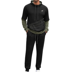 Nouveau survêtement décontracté pour homme, à capuche, uni, de haute qualité, 100 % coton, respirant, écologique, léger, prix de gros - Product Image 1