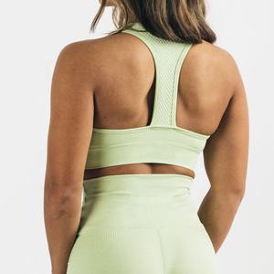 Soutien-gorge de Fitness de Yoga coupe-vent pour femmes soutien-gorge de sport dos nu à séchage rapide taille XL doublure en Spandex pour l'entraînement de gymnastique utilisation par les adultes - Product Image 3