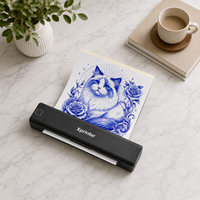 Printer Stencil Tato Nirkabel Xprinter P84 Laris untuk Bisnis Tato Sementara di Rumah
