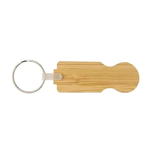 Portachiavi in Bambù Personalizzato per Regali Promozionali - Product Image 2